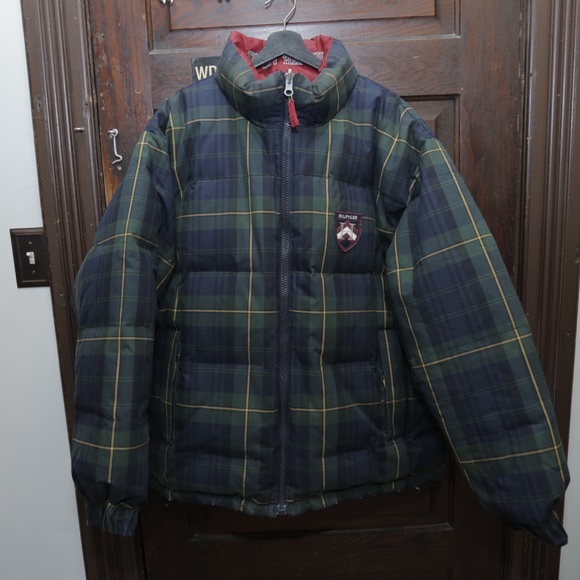 Vintage Reversible Tommy Hilfiger Puffer Jacket - Picture 1 of 10